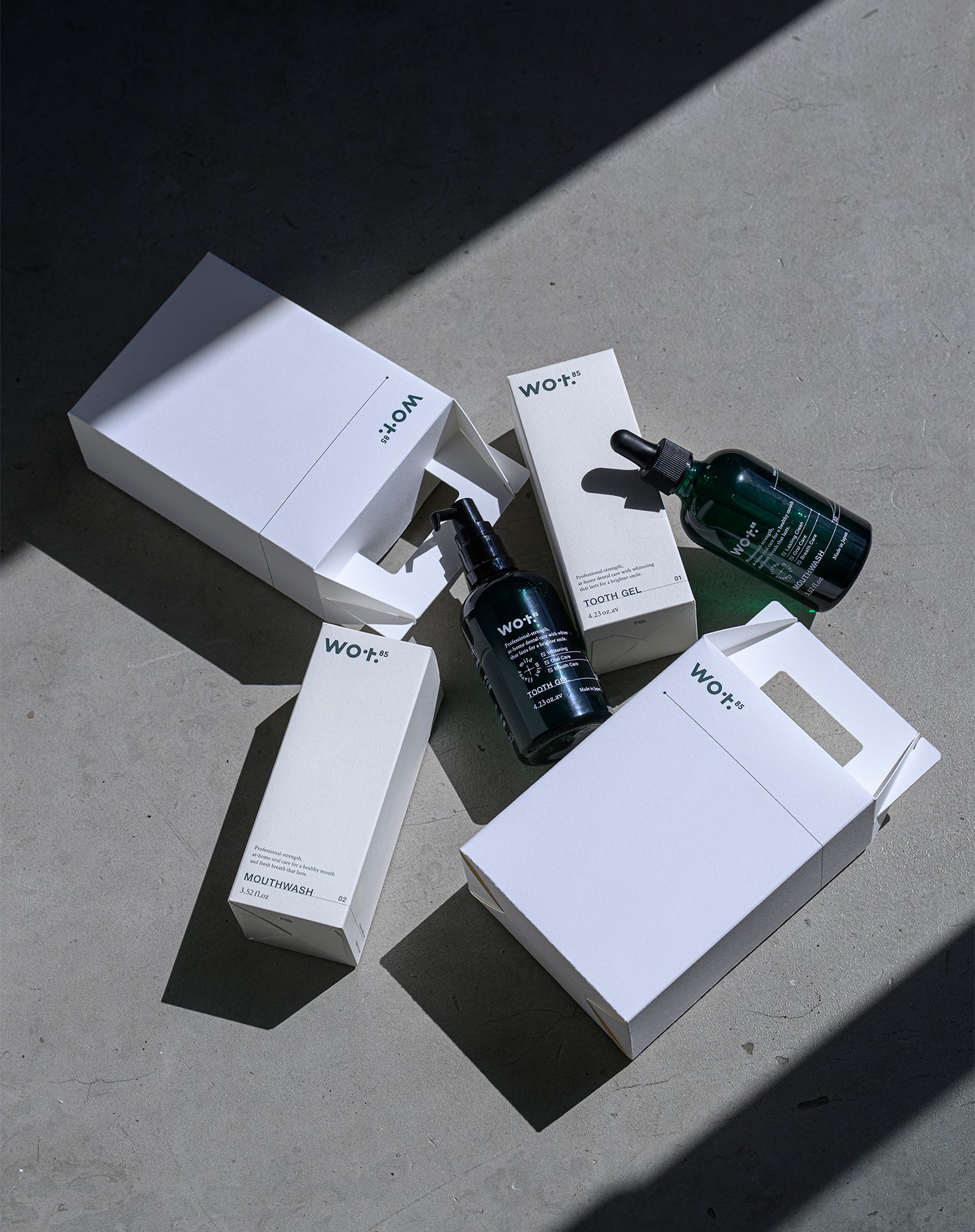 TOOTH GEL & MOUTHWASH｜GIFT BOX